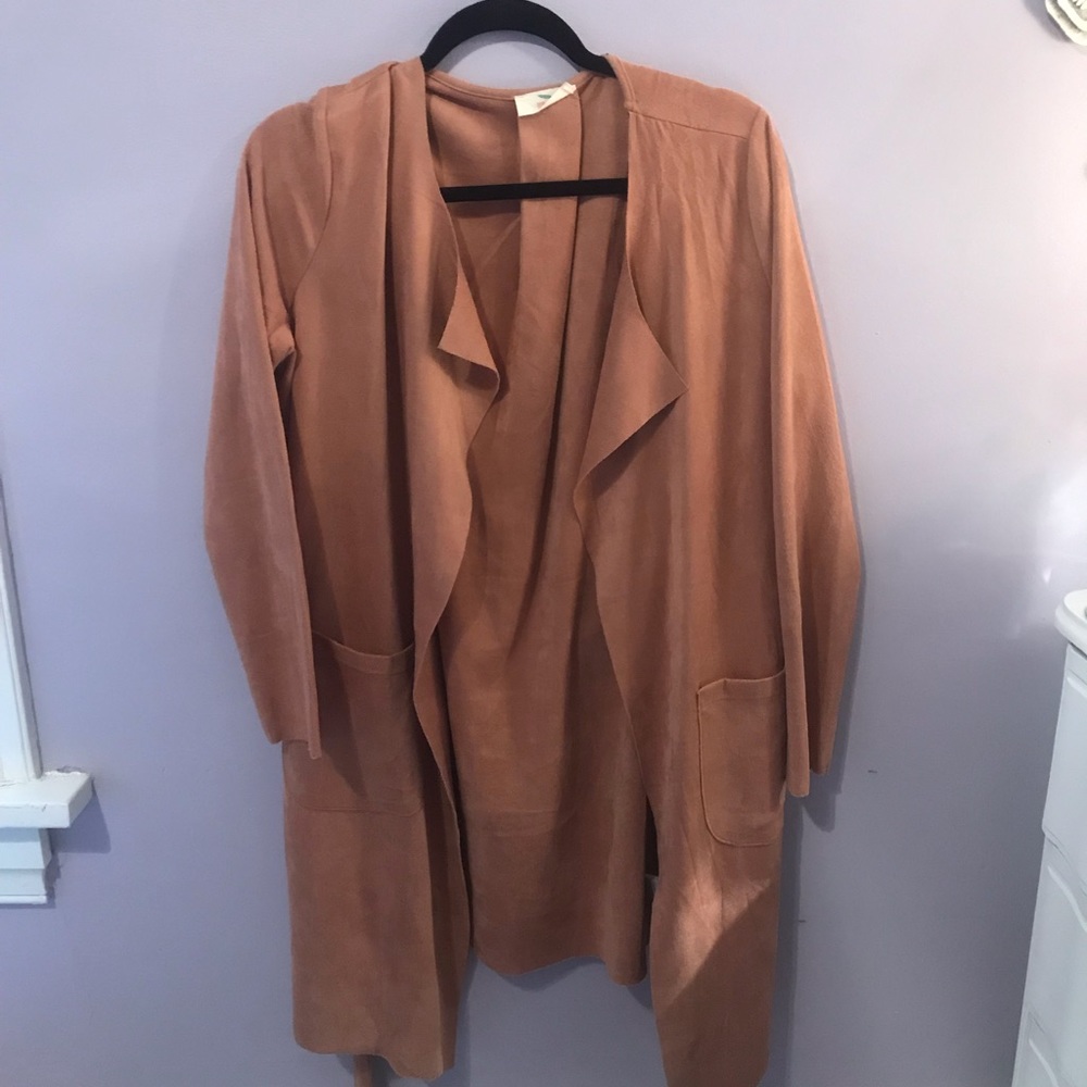 NWOT Velvet Duster